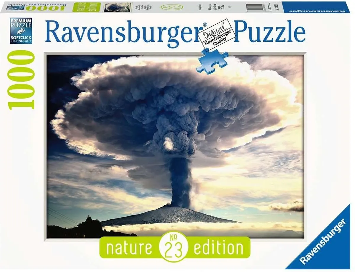 Ravensburger Vulkaan Etna Puzzel 1000 Stuks