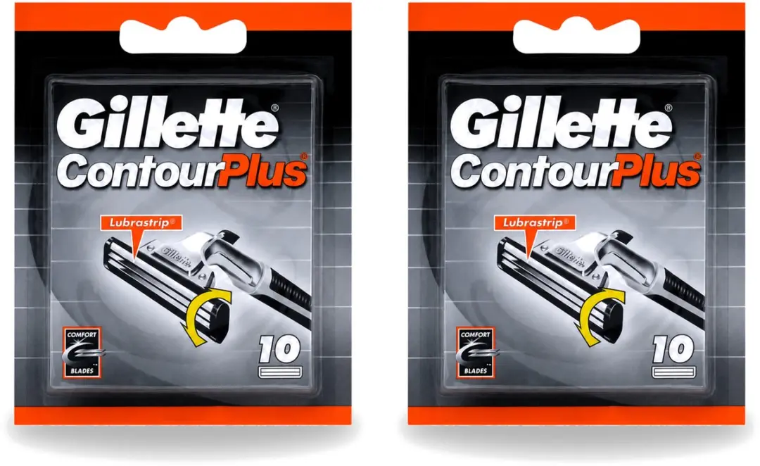 2 x Gillette Contour Plus