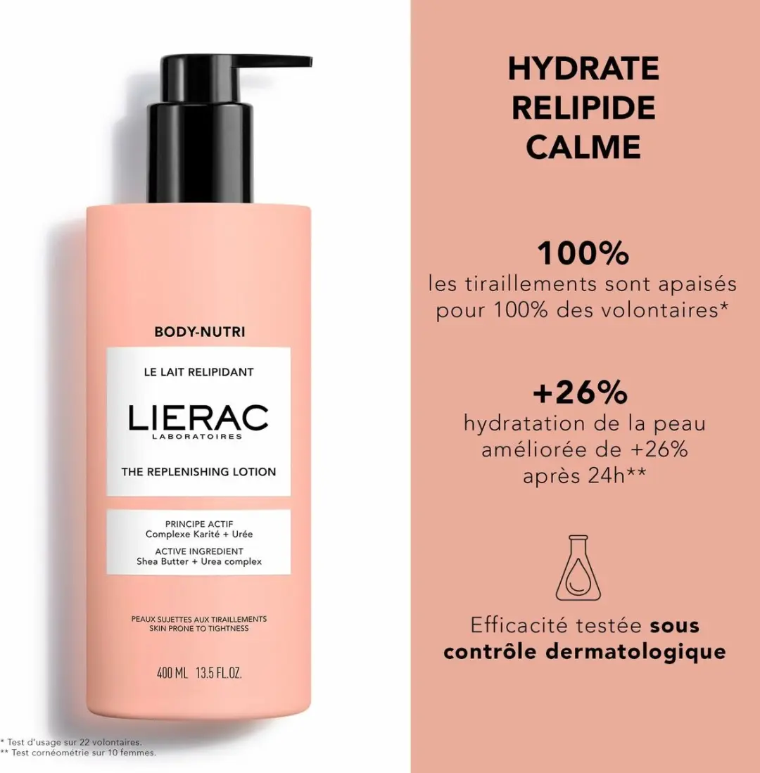 Lierac BODY-NUTRI Lichaamsmelk 400ml