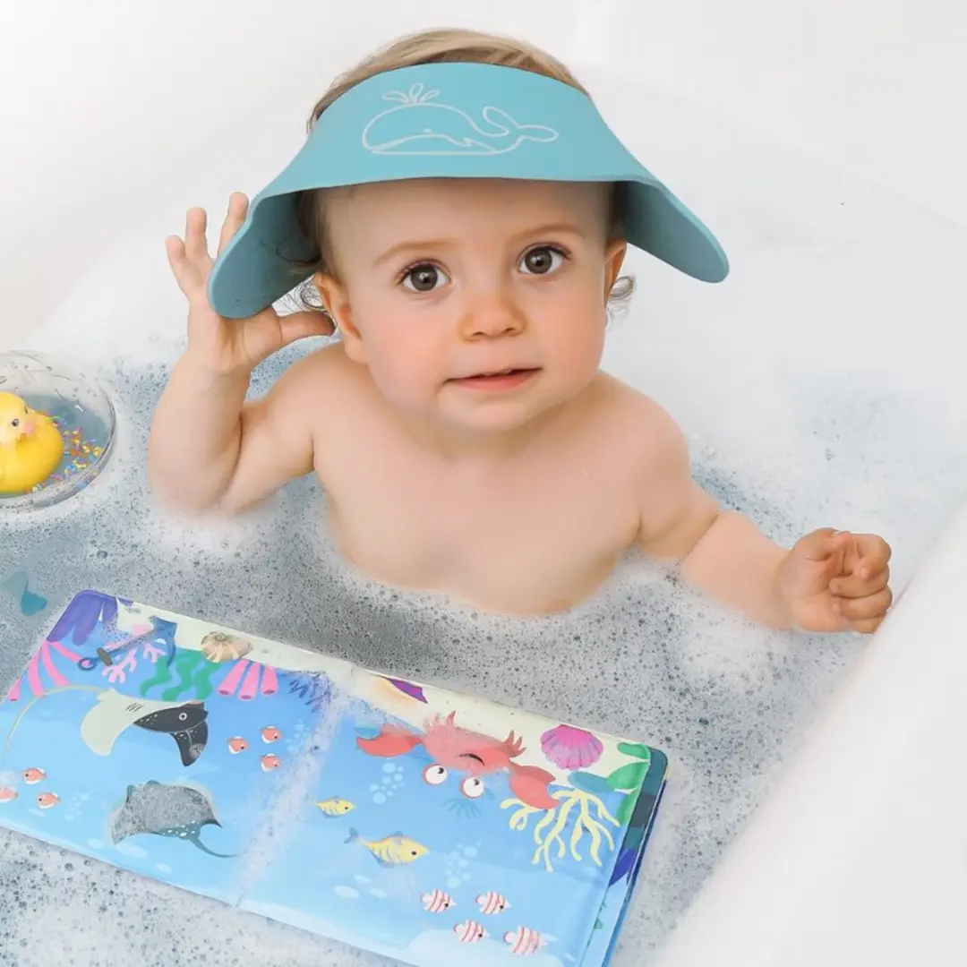 Reer MyHappyBath Cap Shampoo Bescherming - Walvis - afbeelding 4 van 6