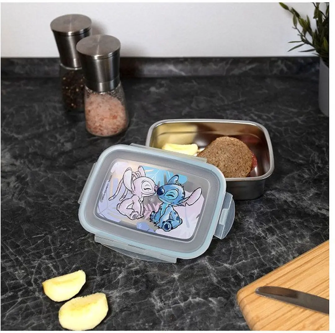 Disney Stitch Lunchbox RVS - Meerkleurig