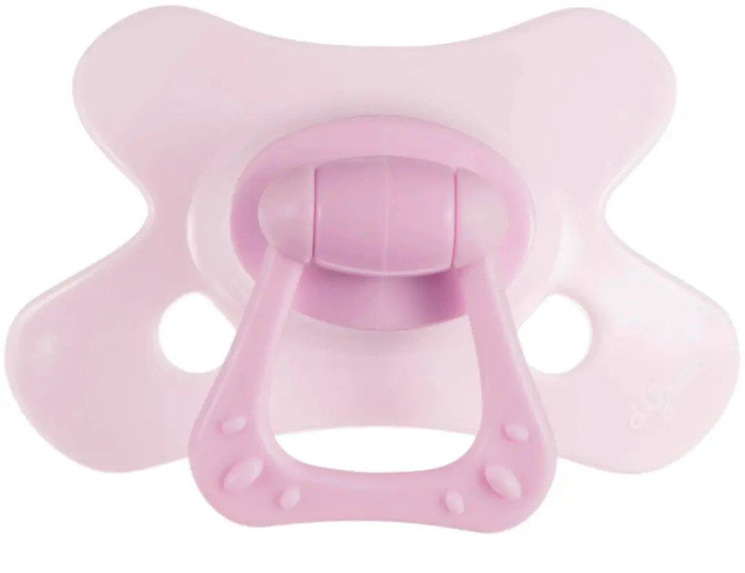 Difrax Fopspeen Dental 12+ Coral Pink