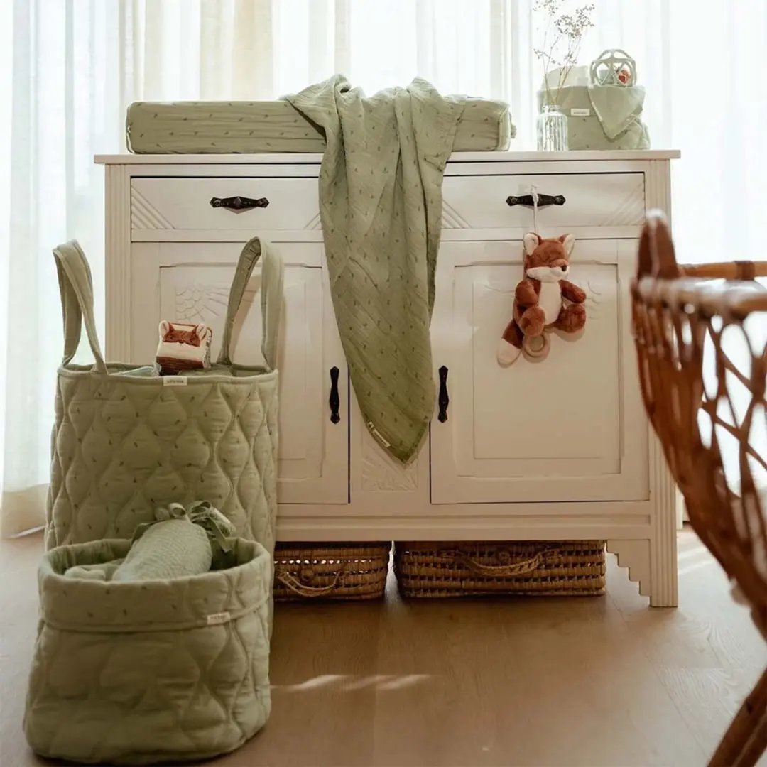 Little Dutch Pure Opbergmand Groot - Sage