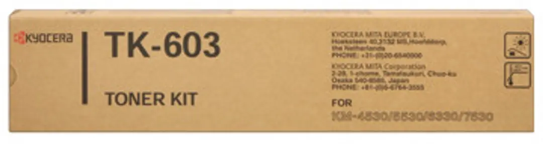 KYOCERA TK-603 tonercartridge 1 stuk(s) Origineel Zwart