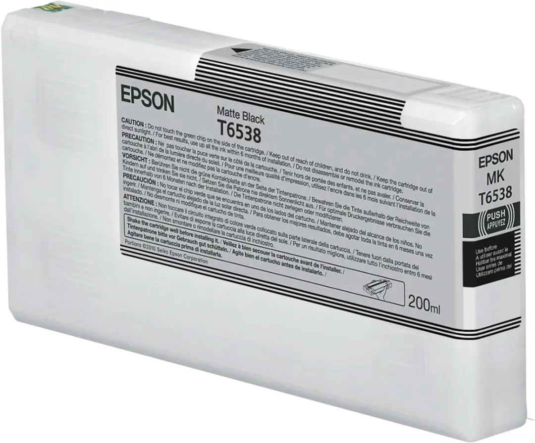 Epson T6538 Inktcartridge Zwart