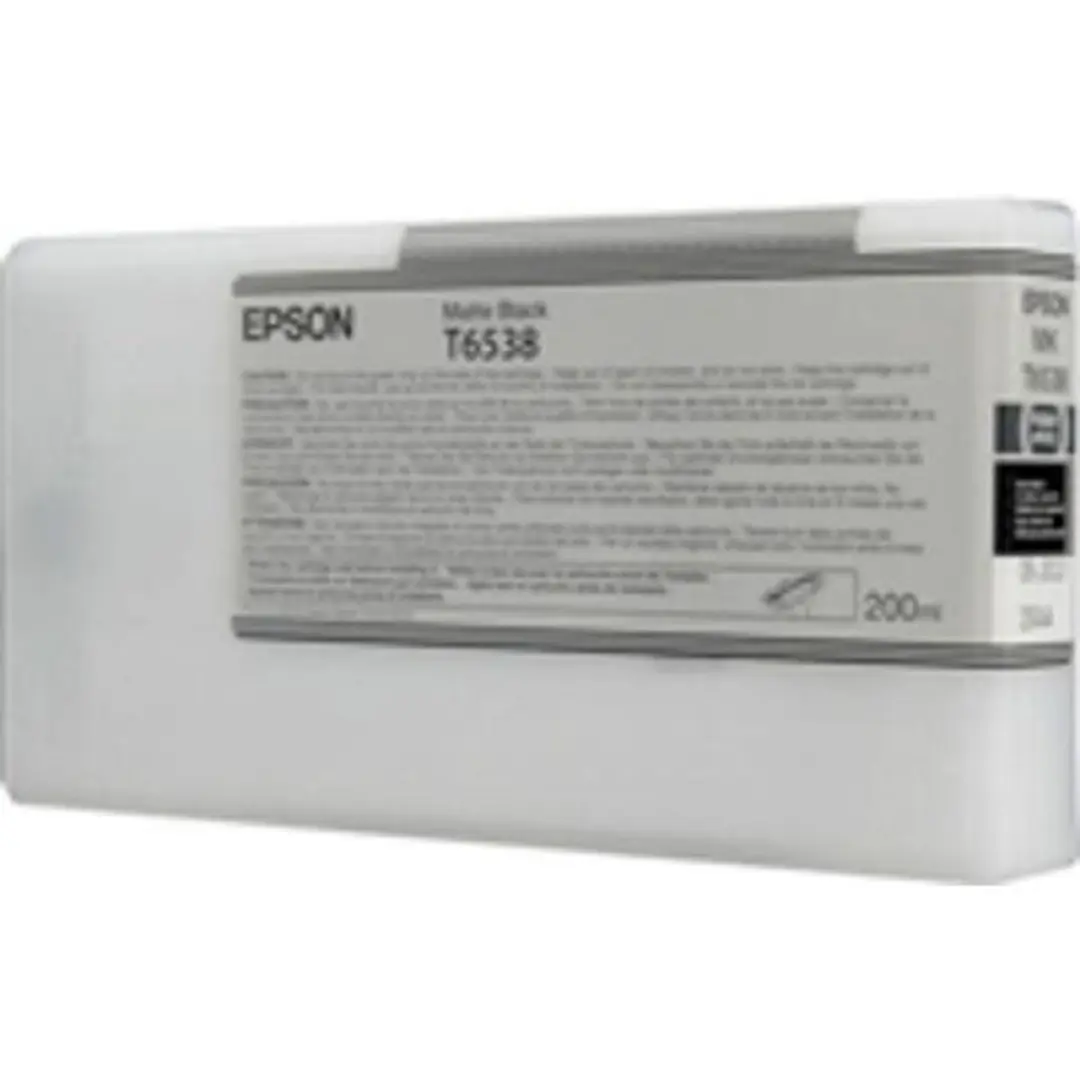 Epson T6538 Inktcartridge Zwart - 200ml
