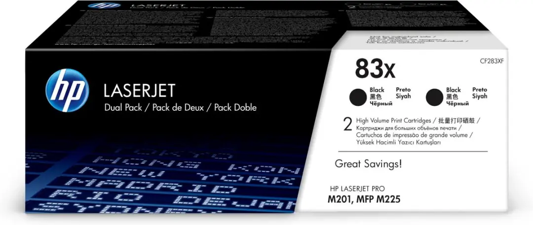 HP 83X Toner Cartridge Zwart
