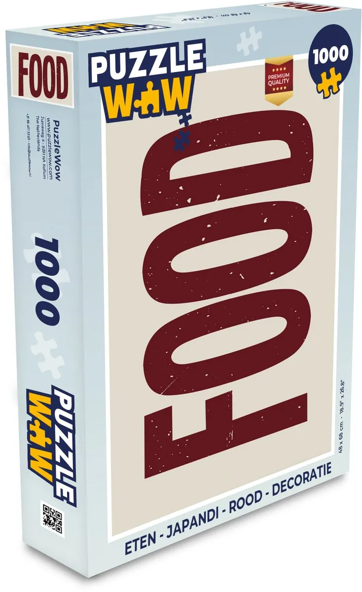 PuzzleWow Japandi Legpuzzel 1000 Stuks