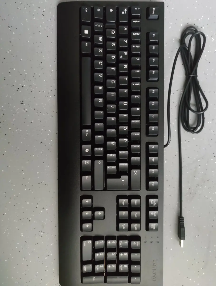 Lenovo Preferred Pro II USB Keyboard-Belgian toetsenbord Thuis/Werk Belgisch, Fr