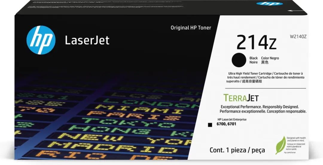 HP 214Z LaserJet Tonercartridge Zwart
