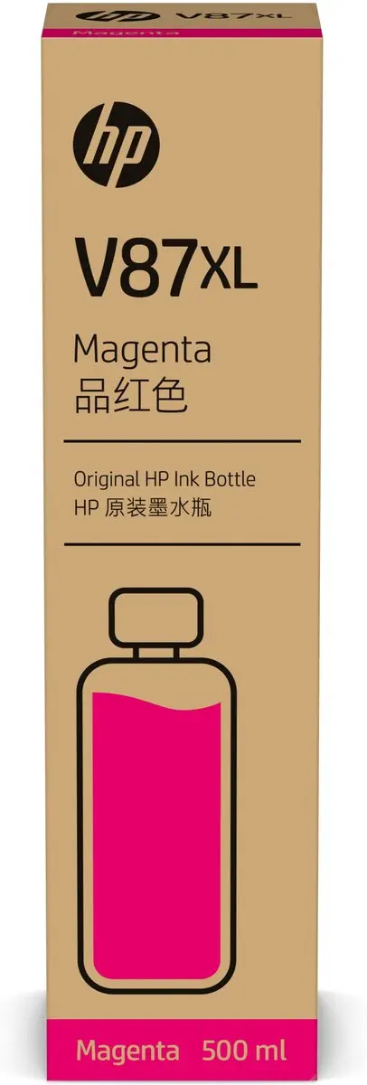 HP V87XL 500ml Magenta Flesinkt CRTG 7FN97A