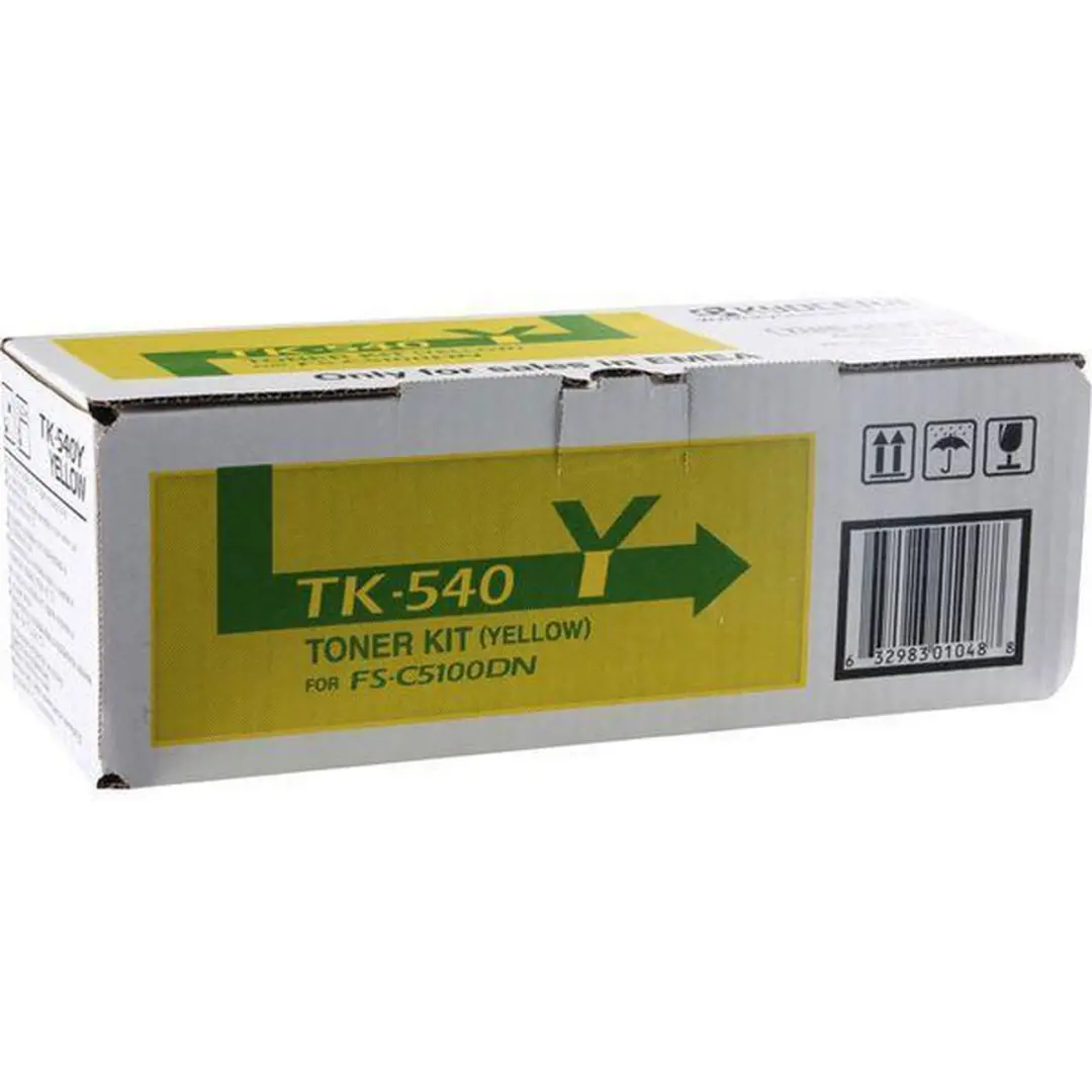Kyocera TK-540Y Tonercartridge - Geel - 4000 pagina's