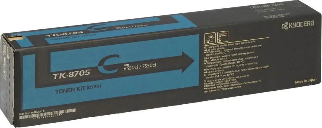Kyocera TK-8705C Tonercartridge Cyaan