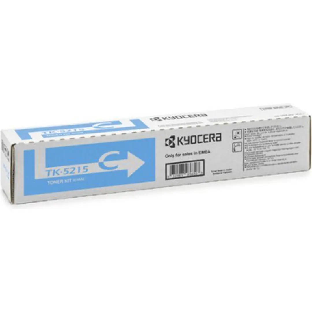 Kyocera TK-5215C Tonercartridge Cyaan - 15.000 pagina's