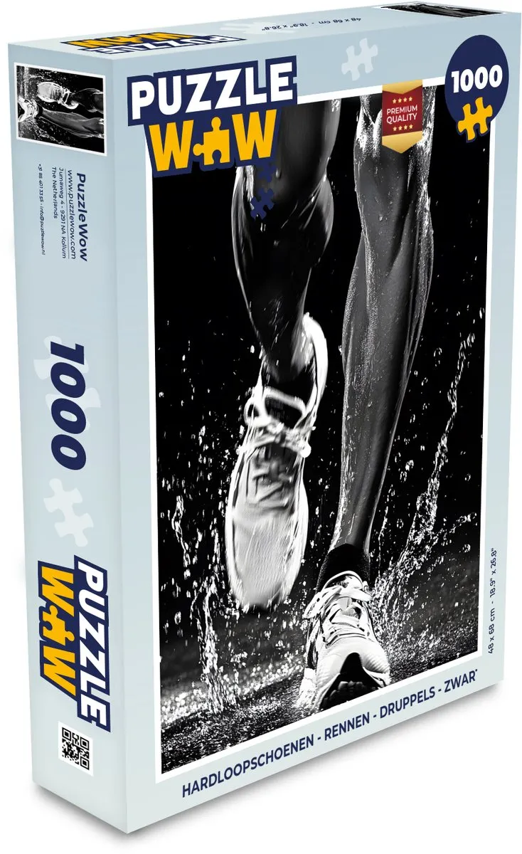 PuzzleWow Hardloopschoenen Rennen Druppels