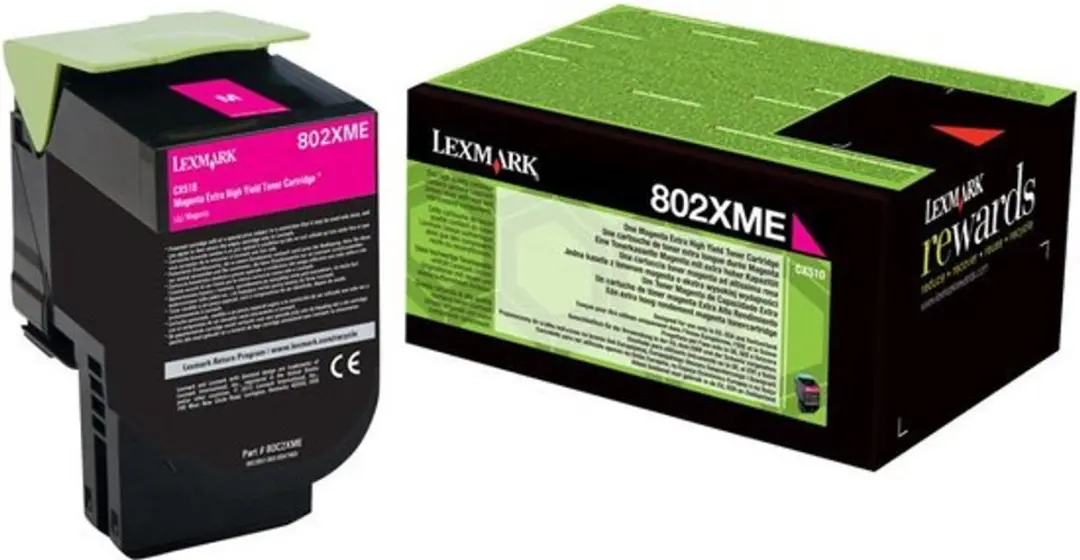 Lexmark 80C2XME Tonercartridge