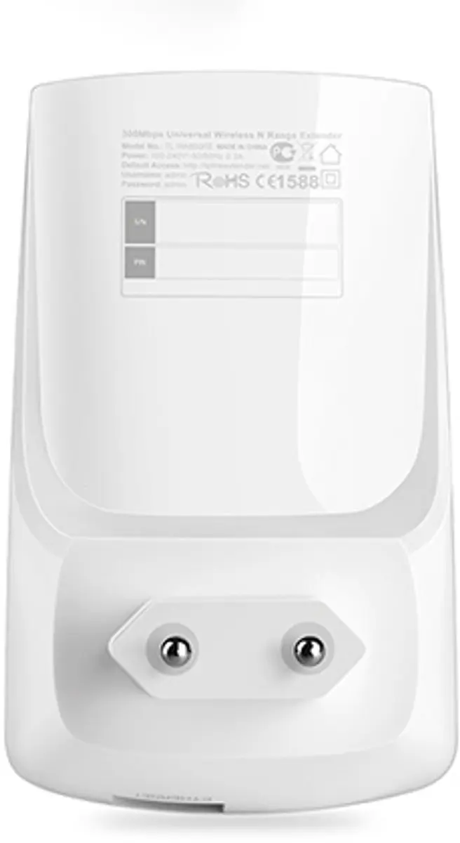 TP-Link TL-WA850RE WiFi Repeater - 300 Mbps - Wit