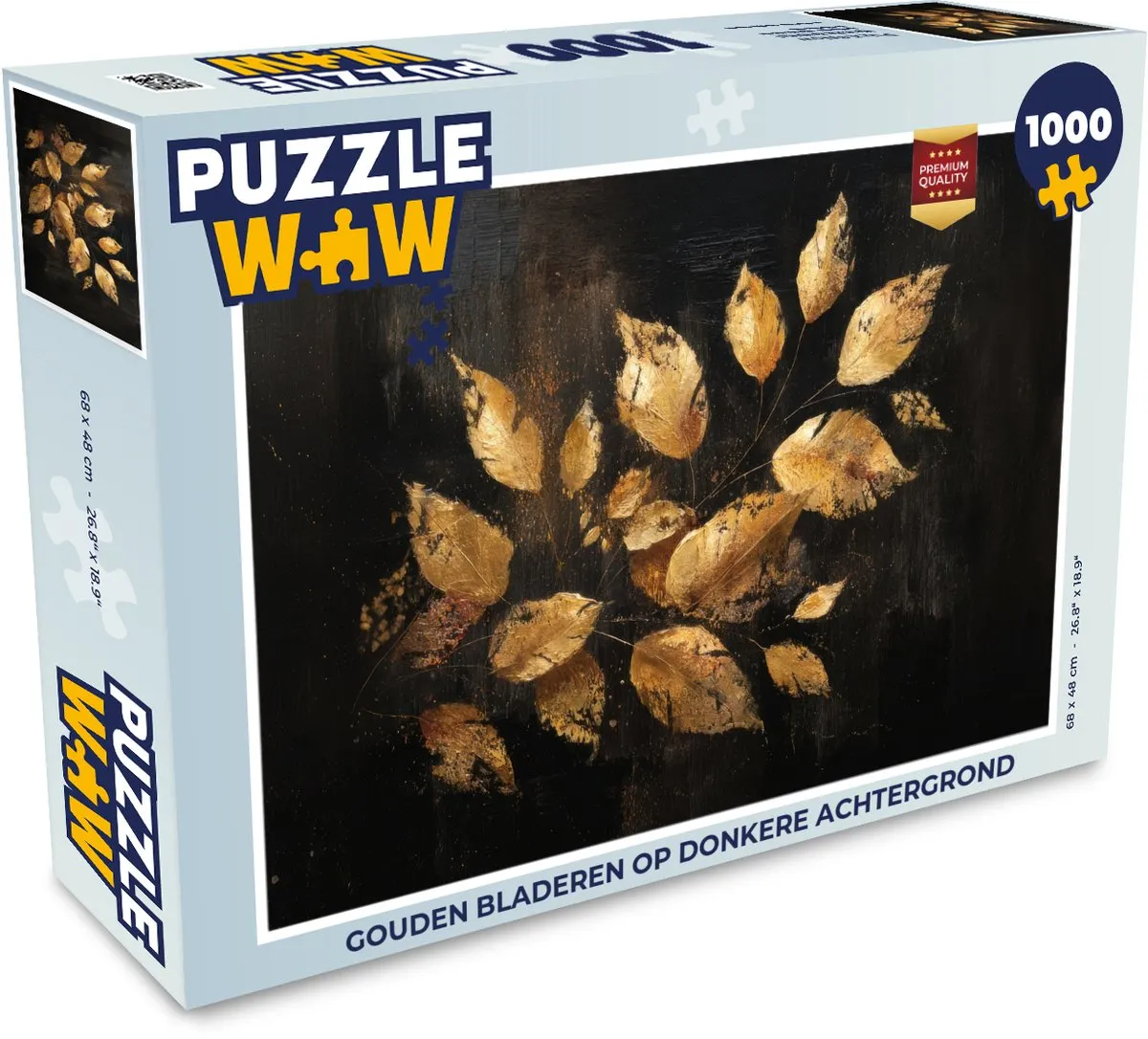 PuzzleWow Gouden Bladeren Legpuzzel 1000 Stuks