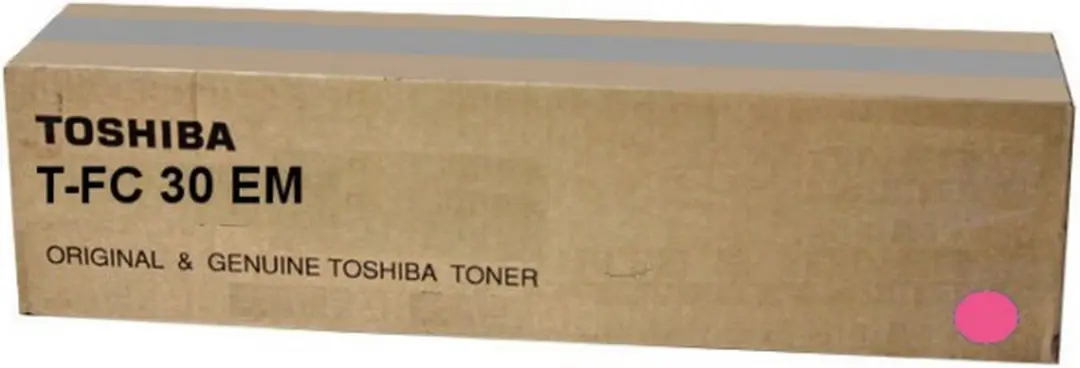 Toshiba T-FC 30 EM tonercartridge 1 stuk(s) Origineel Magenta