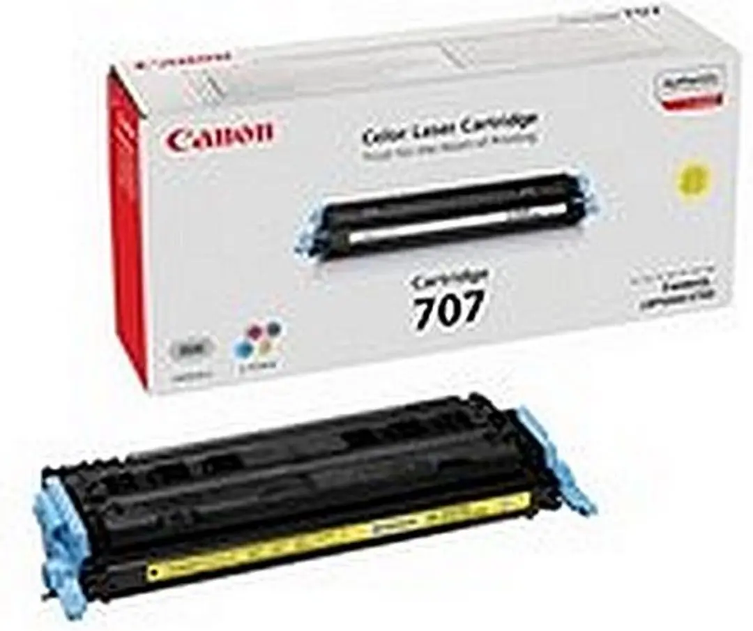 Canon 707 Geel Tonercartridge 2000 Stuks - 50029618