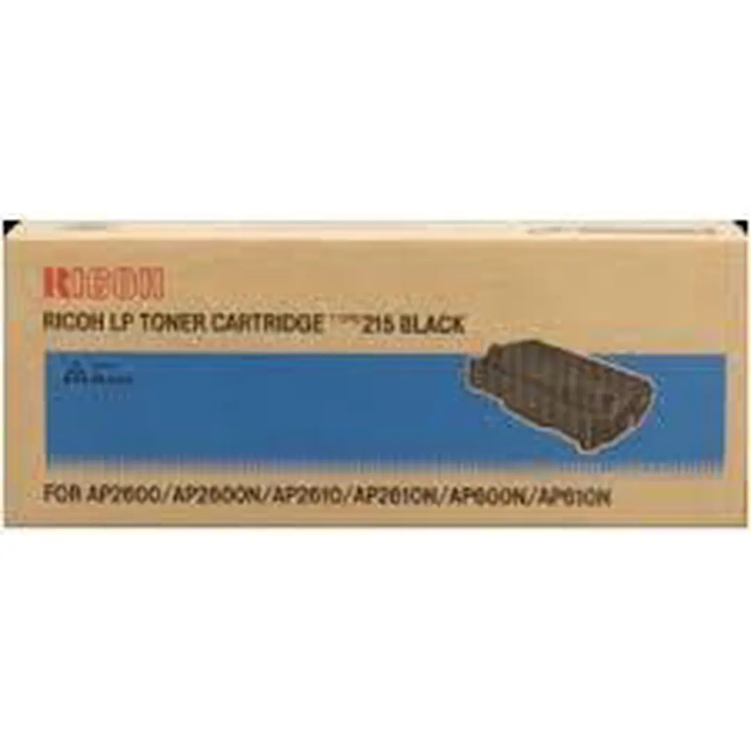 Ricoh AP2600/N Tonercassette - 15.000 pagina's - Zwart