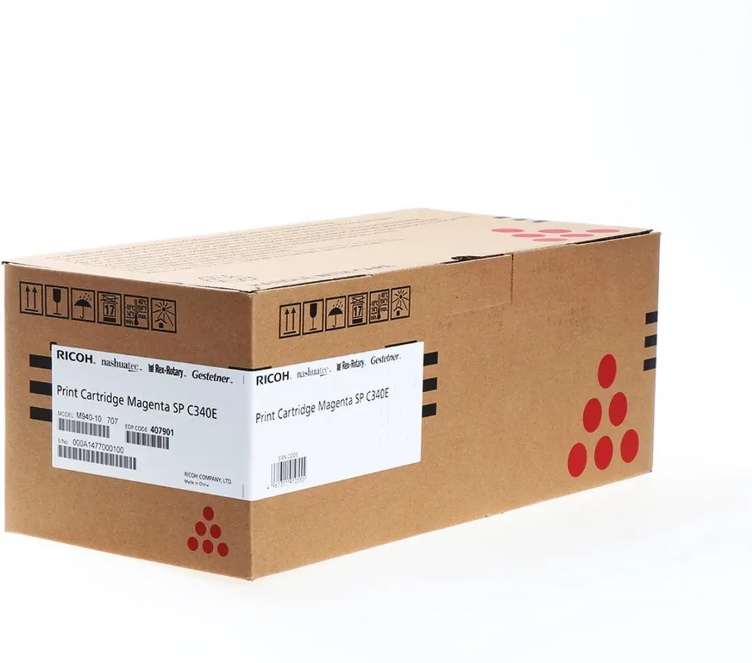 Ricoh 407901 Tonercartridge Magenta - 5000 pagina's