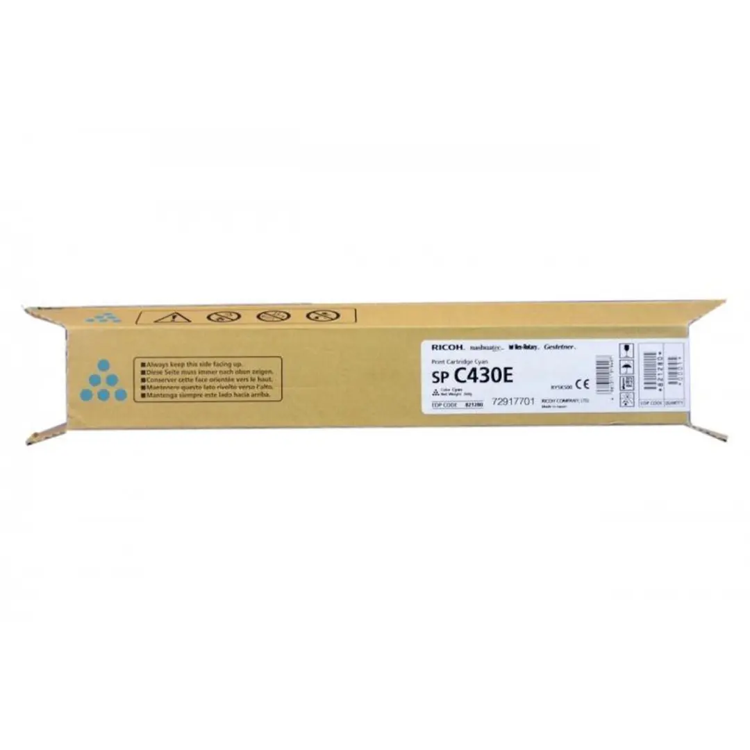 Ricoh 821280 Toner - Cyaan - 15.000 pagina's