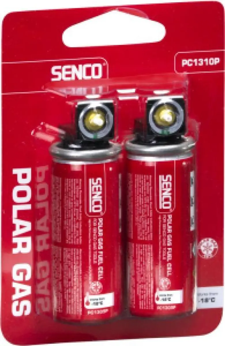 Senco Polar PC1310P Gaspatroon - 2 Stuks