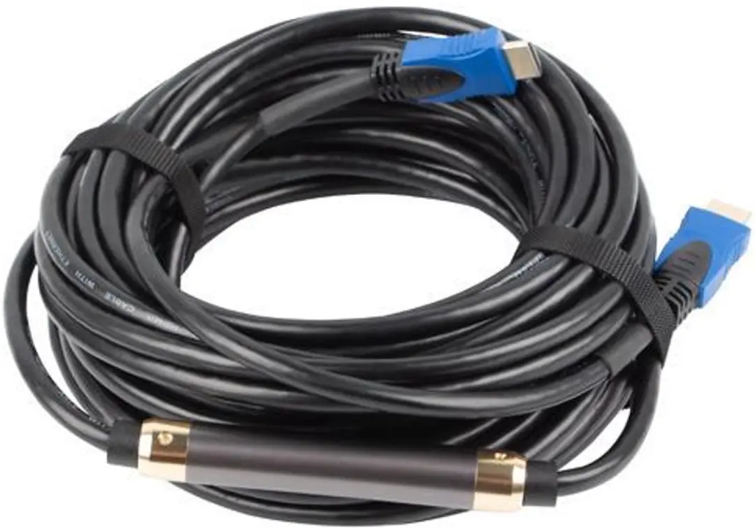 Lanberg HDMI-Kabeladapter 4K 20m - Zwart