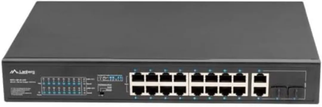 Lanberg RSFE-16P-2C-250 Netwerkswitch 18x PoE
