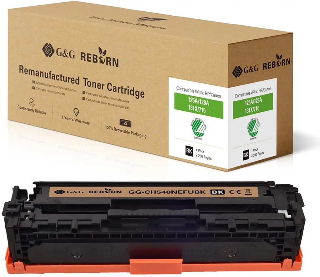 G&G Toner 21201 Zwart