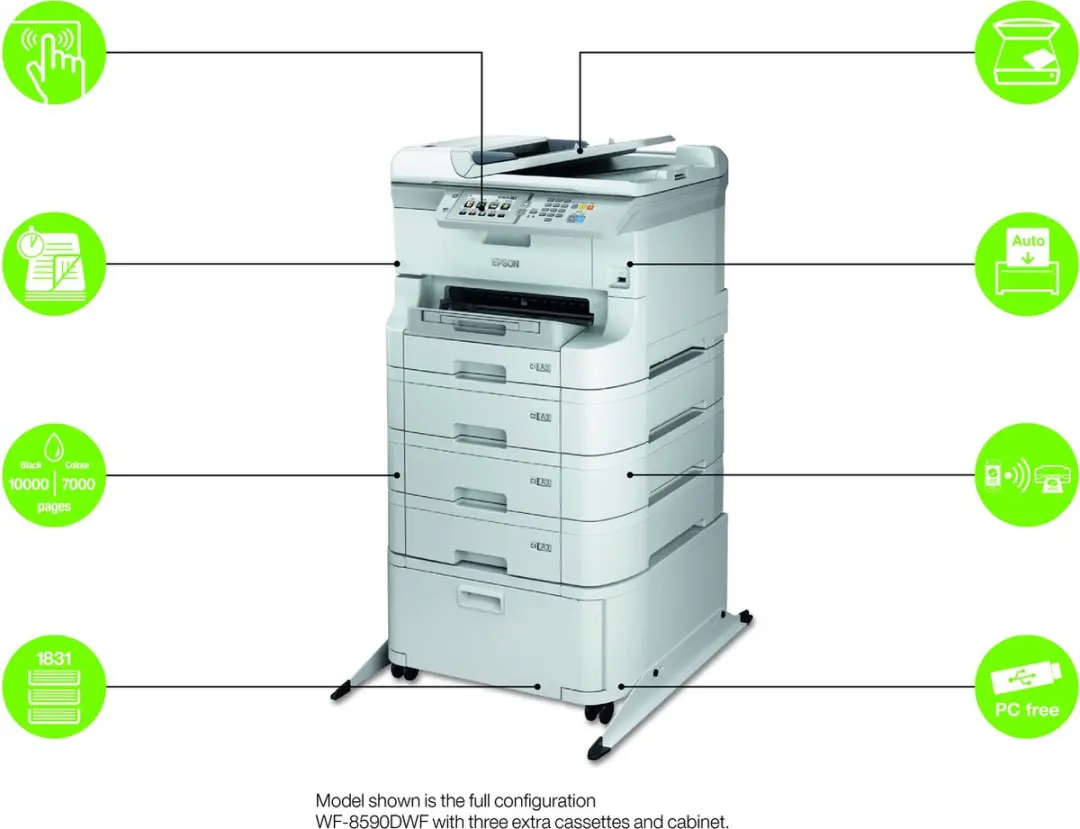 Epson WF-R8590 Geel C13T839440 Inktcartridge