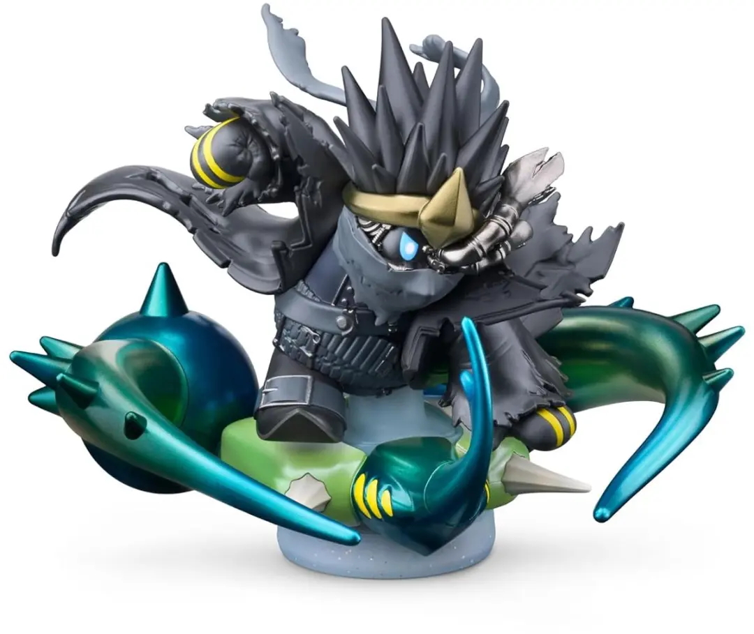 Nintendo Amiibo Noir Dedede & Hydra Kirby Air Riders - afbeelding 2 van 2