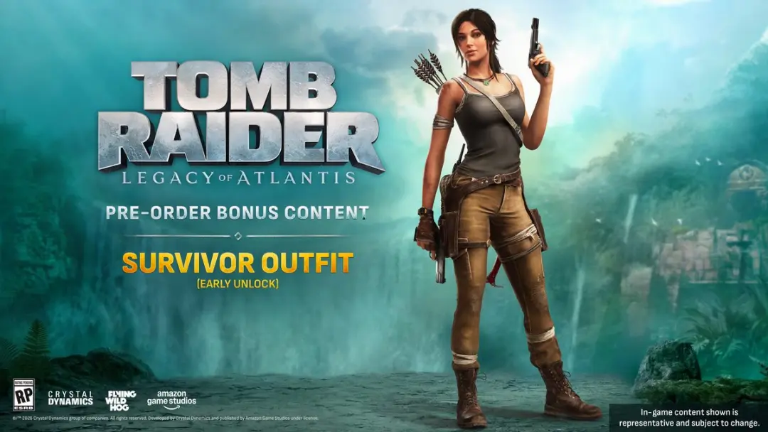 Plaion Tomb Raider Legacy of Atlantis Day One Edition Nintendo Switch 2 - afbeelding 2 van 6
