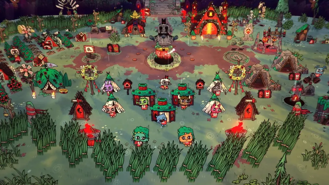 Devolver Digital Cult of the Lamb - PS5 Game - afbeelding 3 van 6