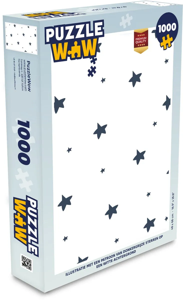 PuzzleWow Legpuzzel 1000 Stuks