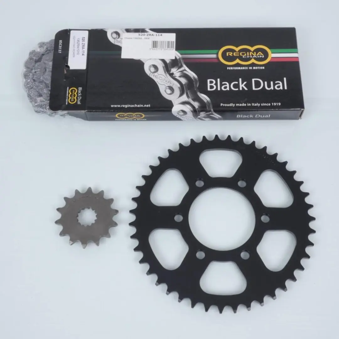 Kit chaîne Regina pour Moto Kawasaki 650 Z RS 2022 à 2025 Neuf