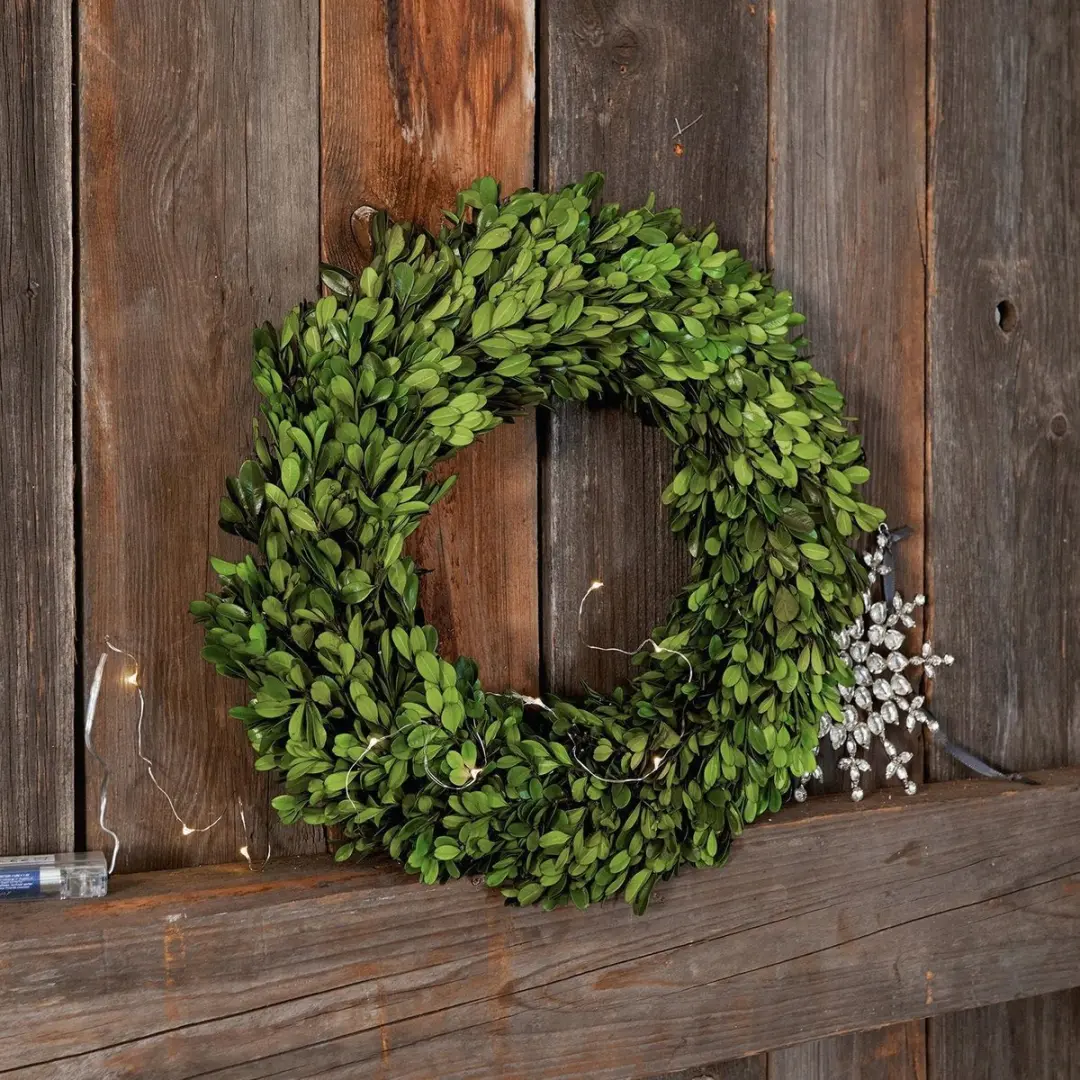 Loberon Krans Myrcella - 40cm - Groen - afbeelding 5 van 5