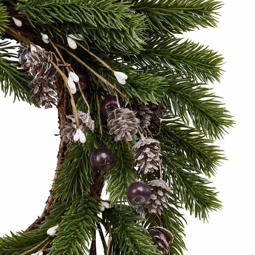 Loberon Krans Lyandra - 45cm - Groen - afbeelding 3 van 6