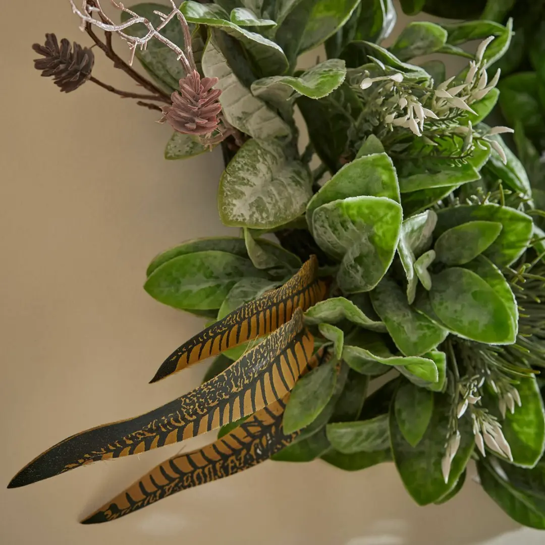Loberon Krans Gianne - 46cm Groen - afbeelding 3 van 4