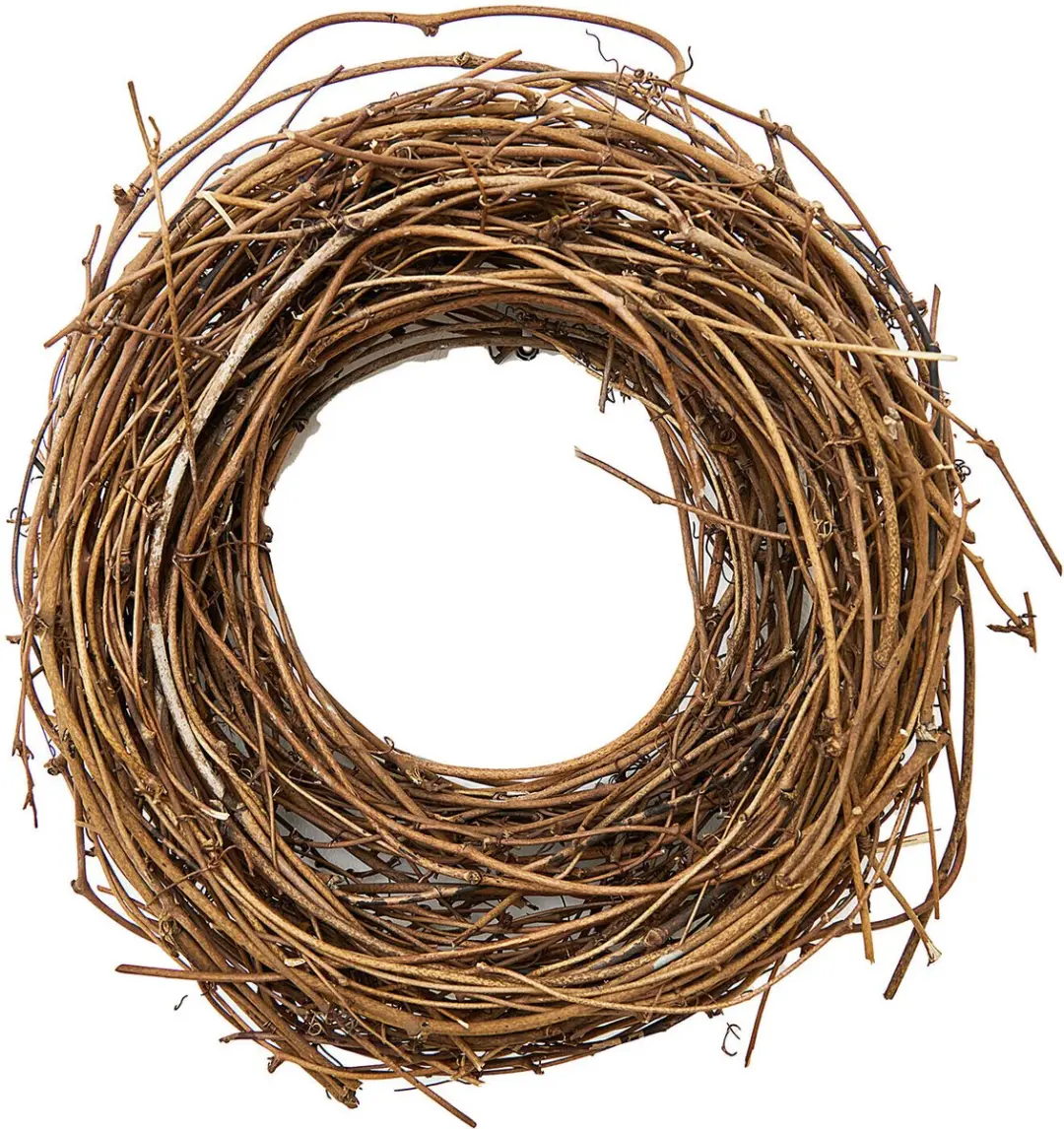 Loberon Krans Islene Bruin - Ø26cm - afbeelding 4 van 6