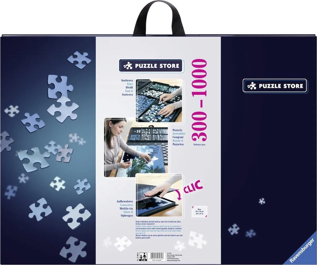 Ravensburger Puzzelmap 1000 Stuks - Zwart