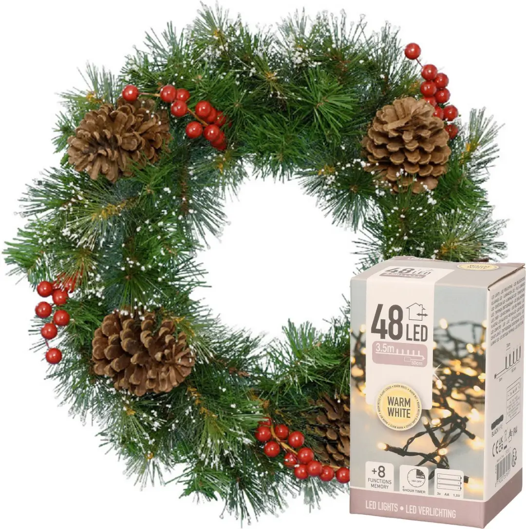 Decoris Kerstkrans 50 cm