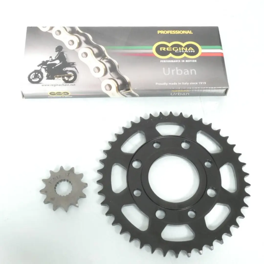 Kit chaîne Regina pour moto MASH 125 Seventy Five 2013 à 2019 12x42 P428 Neuf