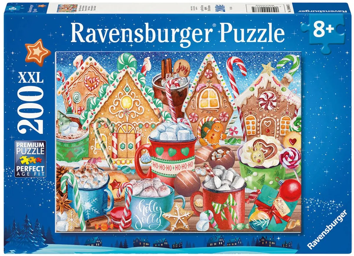 Ravensburger Candy Canes and Cocoa Legpuzzel 200 Stuks - Multicolor