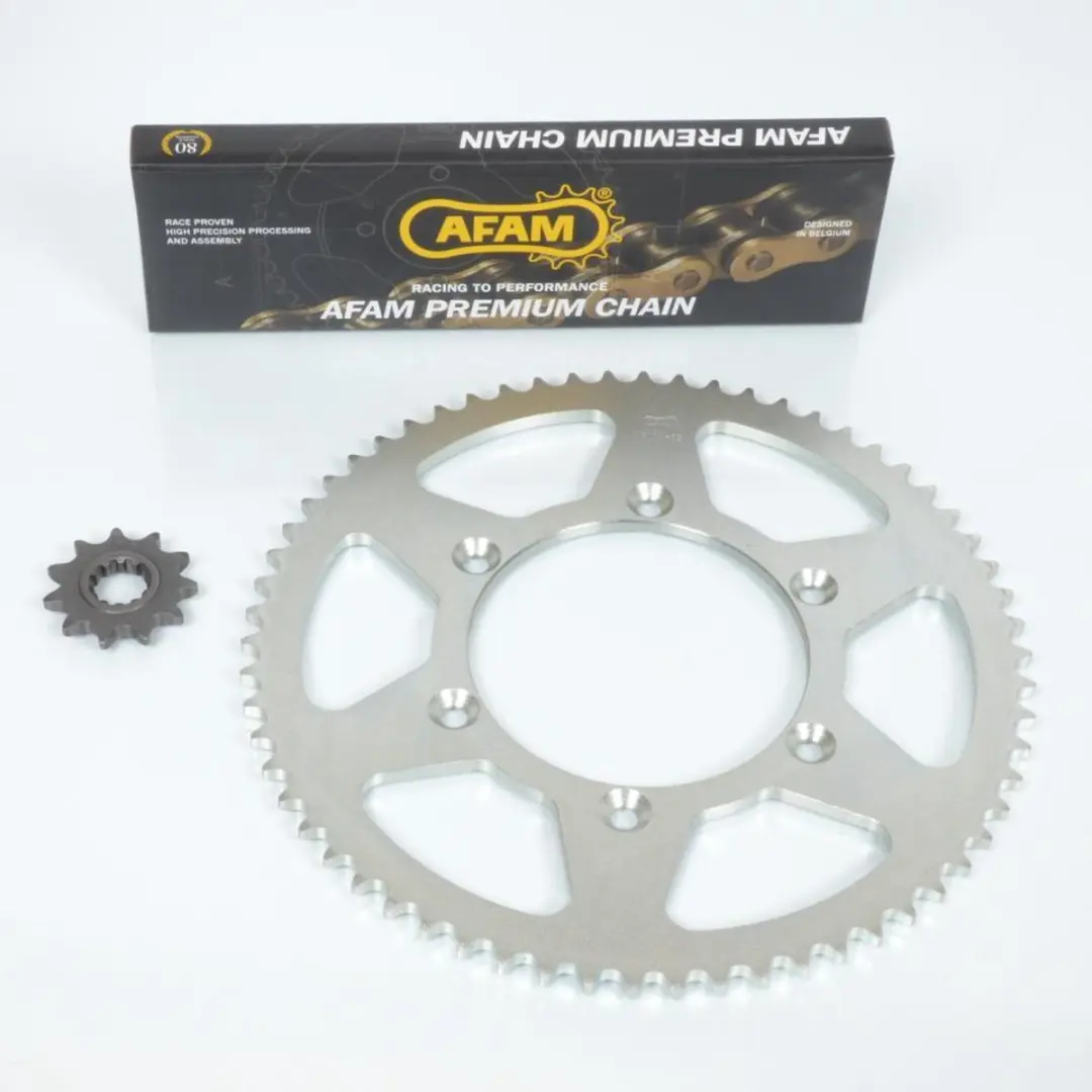 afam kettingset voor motorfiets cpi 50 sx 2006 tot 2009 11x62 steek 420 boring 1