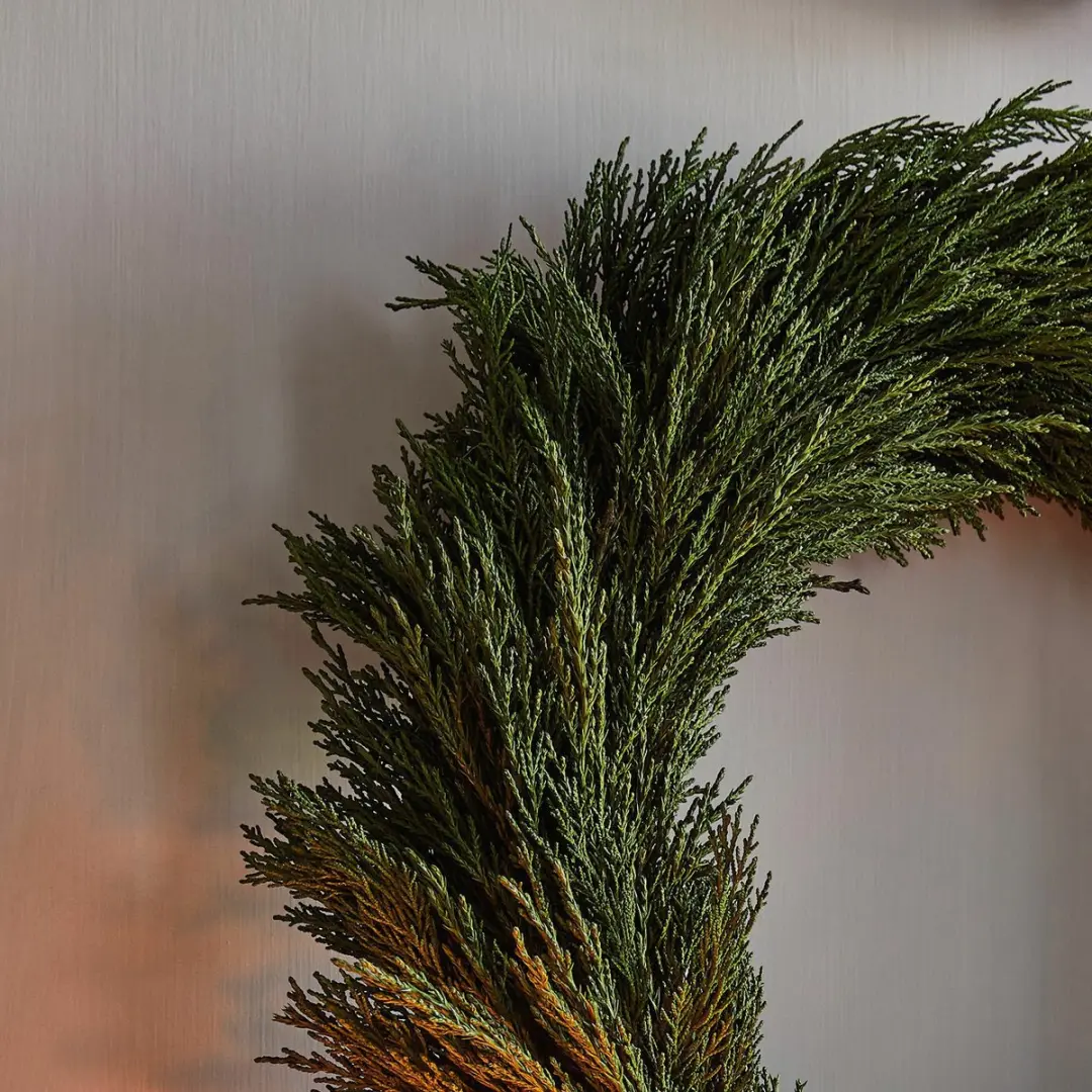 Loberon Krans Évres Groen - 50cm - afbeelding 3 van 5