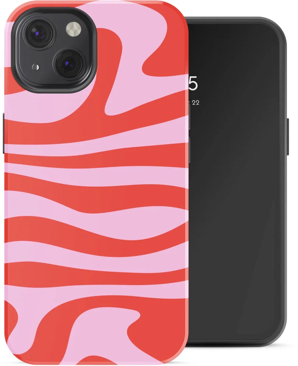 Selencia Hoesje iPhone 13 Dream Swirl Pink