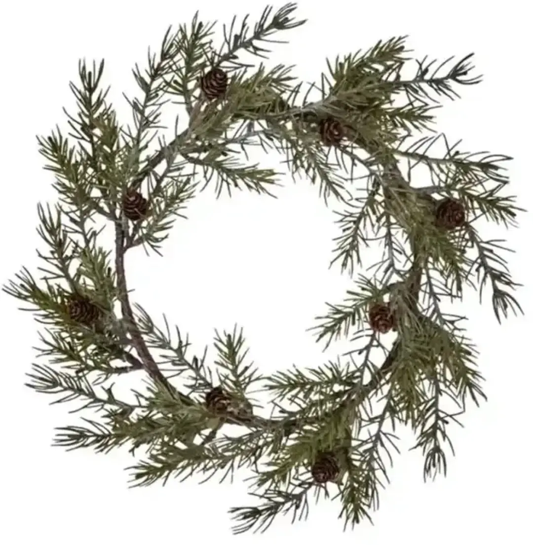 House Doctor Krans Frost groen 35cm