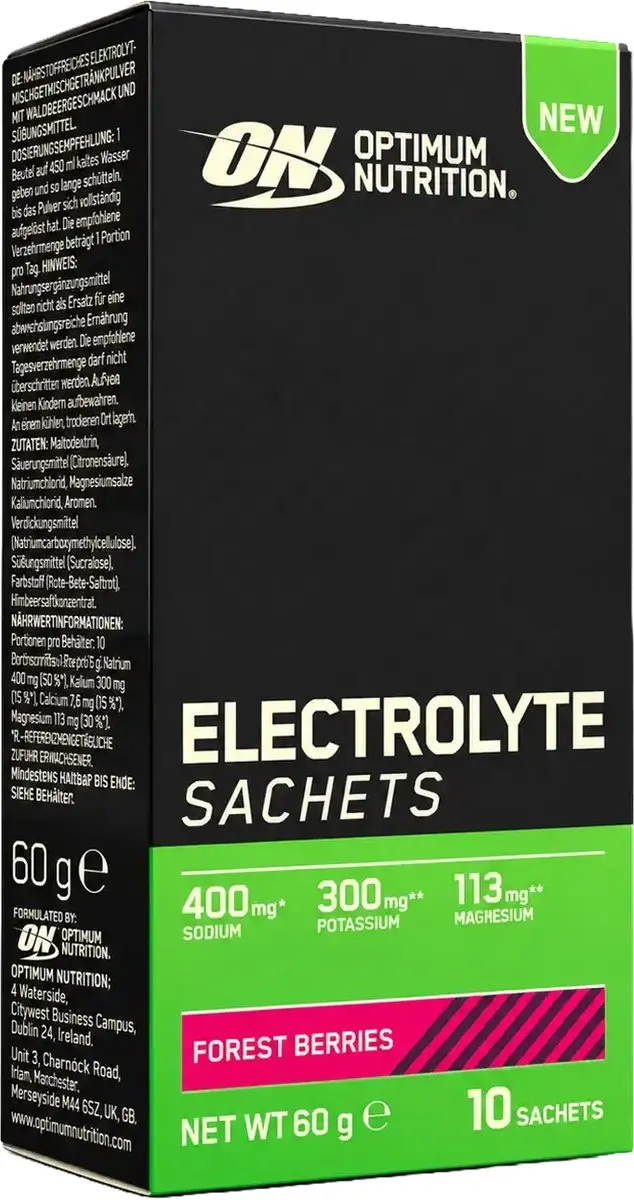 Optimum Nutrition Electrolyte Stick Pack 10 Stuks